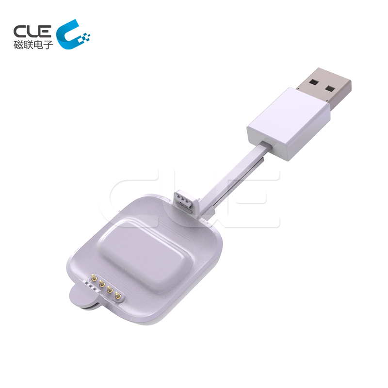 4 Pin magnetic smart watch charger cables