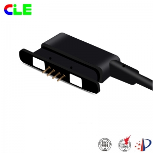 4Pin male and female magnetic usb cable charger connector