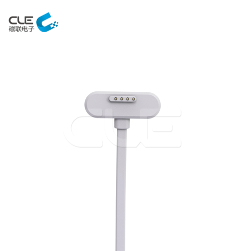 Magnetic usb charging connector with cable